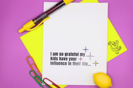 I Am So Grateful My Kids Have You...