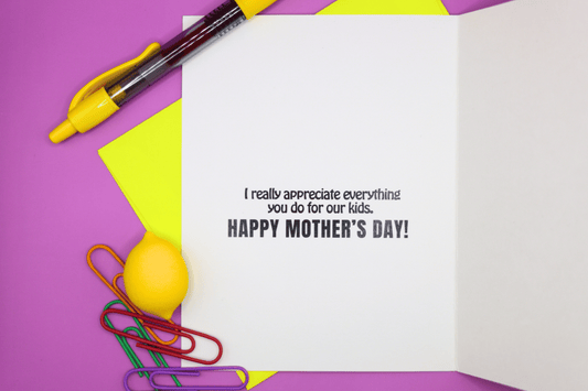 Thank You For Always Being There For Our Kids...