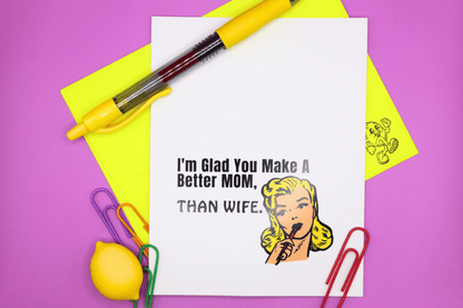 I Am Glad You Make a Better Mom, Than a Wife... 🌶️ 🌶️ 🌶️