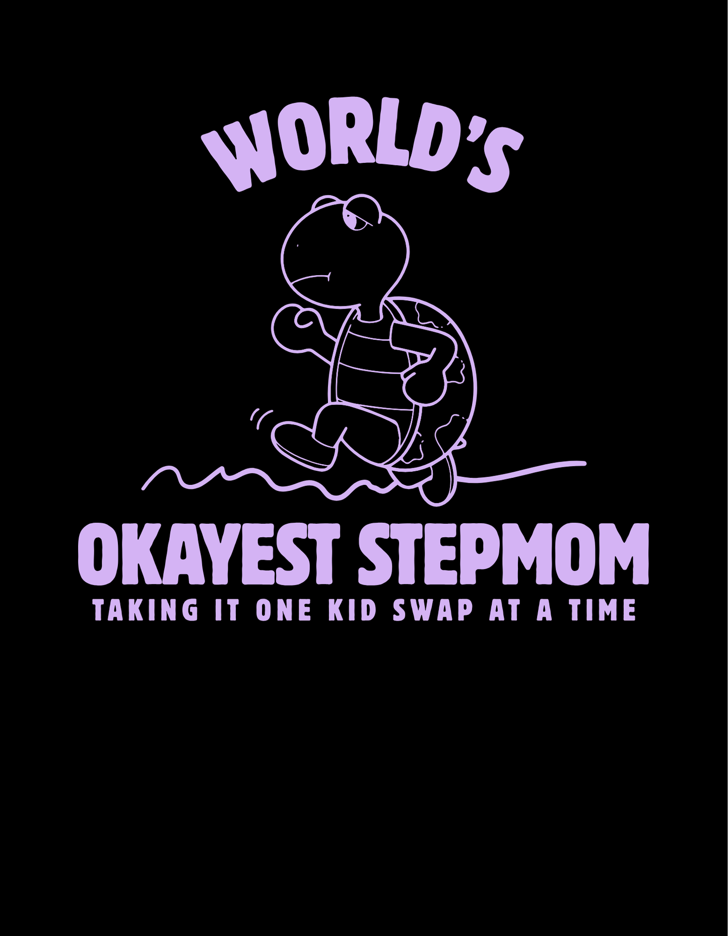 World's Okayest StepMom T-Shirt
