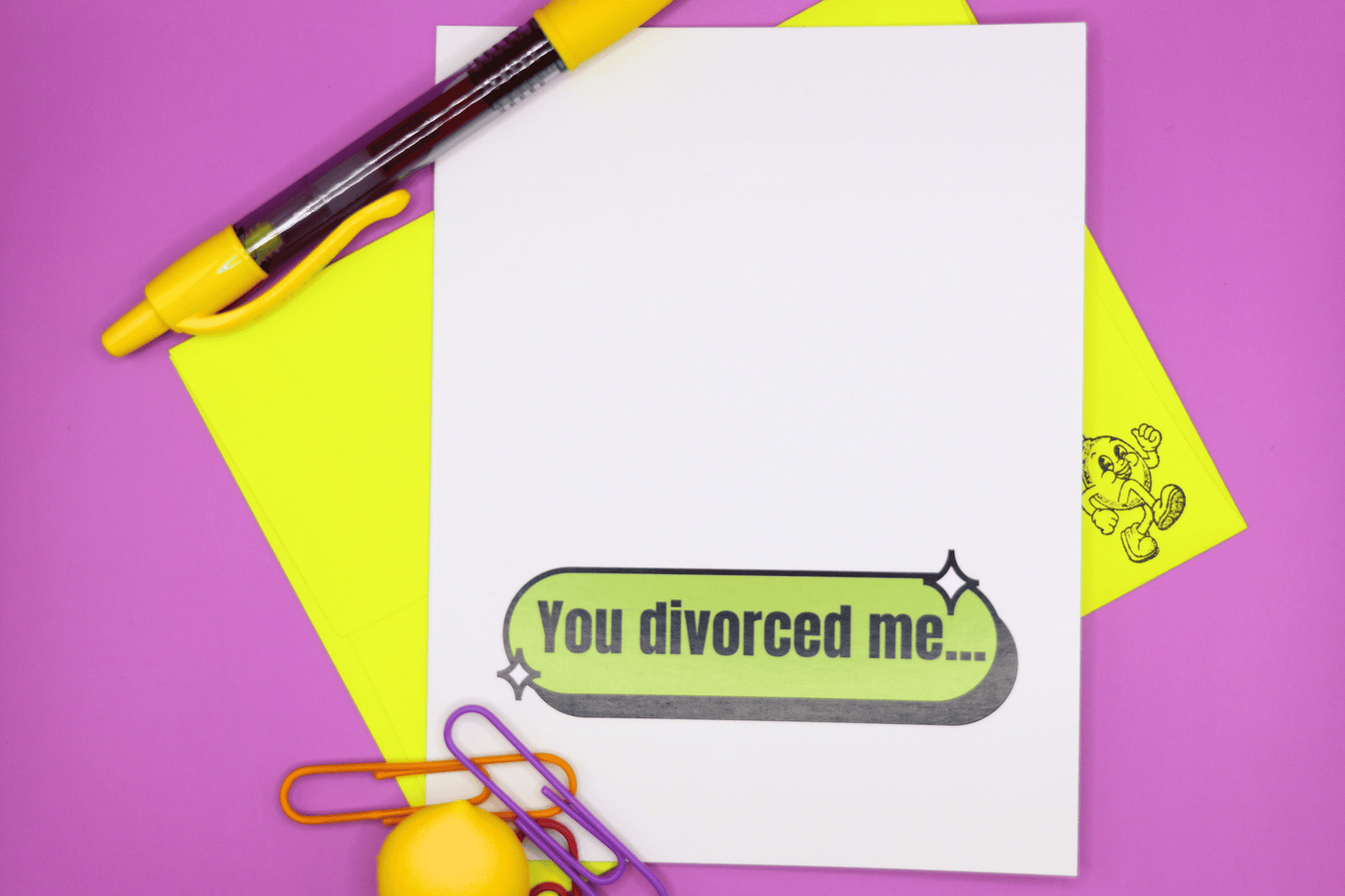 You Divorced Me...