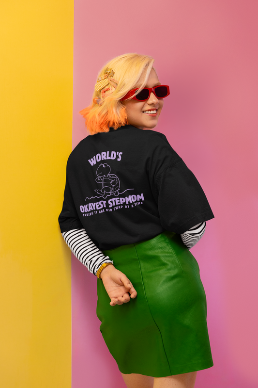 World's Okayest StepMom T-Shirt