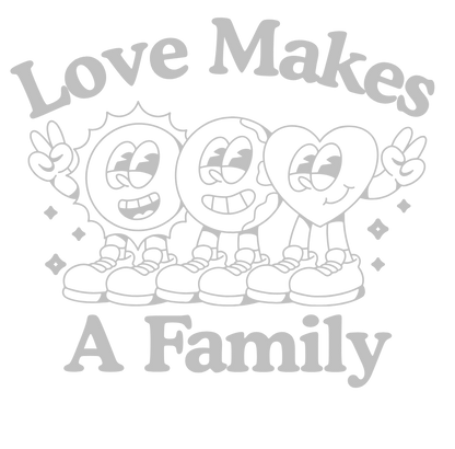Love Makes A Family | Laser Engraved Tumbler